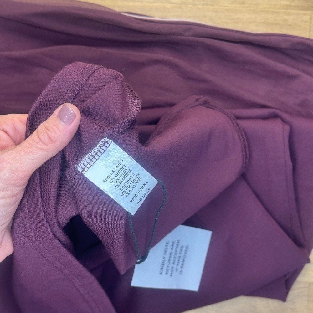 NEW Superdown Tierra Plum Strapless Maxi Dress Small - Picture 8 of 13